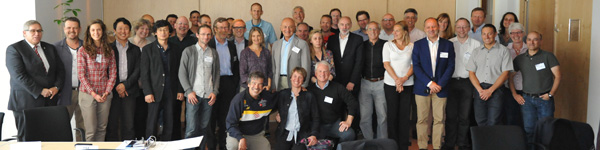 Delegaterna på ISMFs årsmöte i Stockholm 14-15 juni 2104. Fotograf: okänd