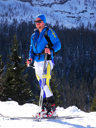 Martin Persson är ny förbundskapten för det svenska, skidalpina landslaget. Foto: Anders Burman, www.skidalpinism.se