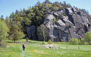 Galgeberget. Foto: Stockholms Klätterklubb