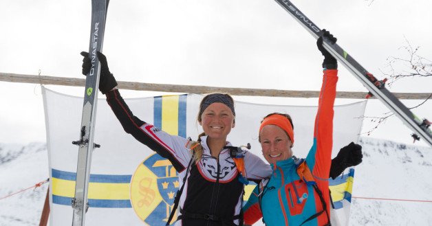 Ida och vann i vann damklassen i storslagen still. Foto: Herman-Källå.