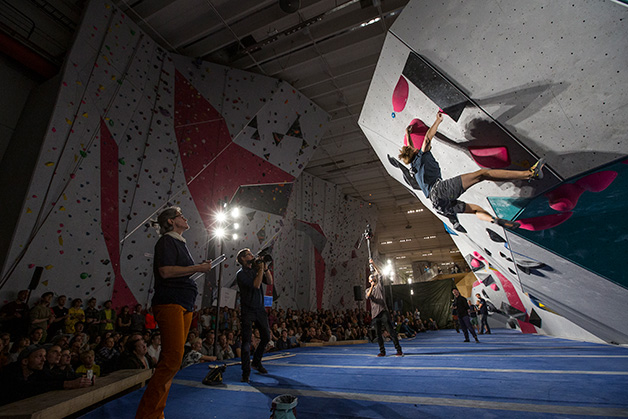 Samuel Wingårdh vinner boulder-SM 2019.