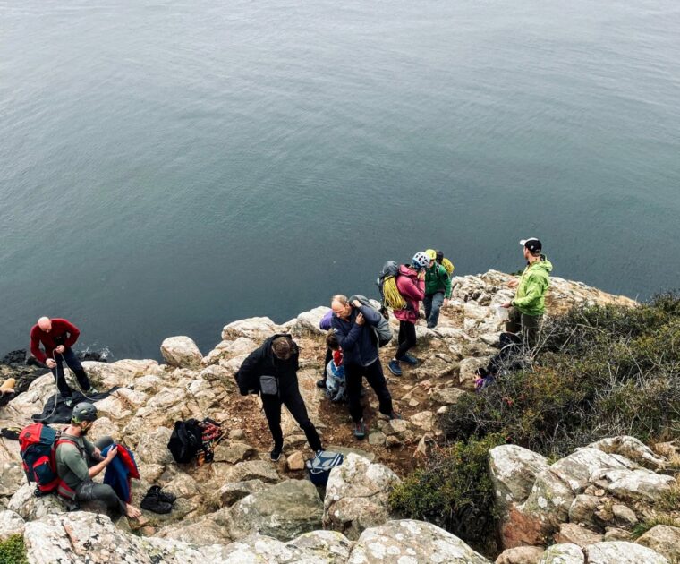 Klättring Kullaberg